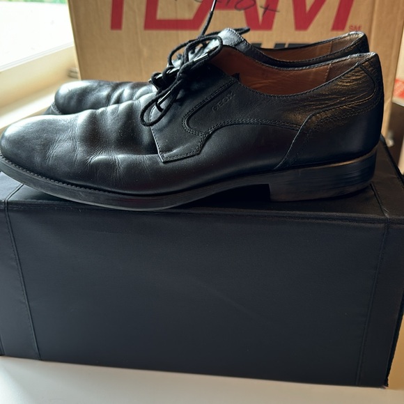 GEOX black leather shoes - Picture 2 of 4